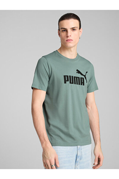 Puma رقم ESS 1 شعار تي شيرت (ق) القمر الأخضر