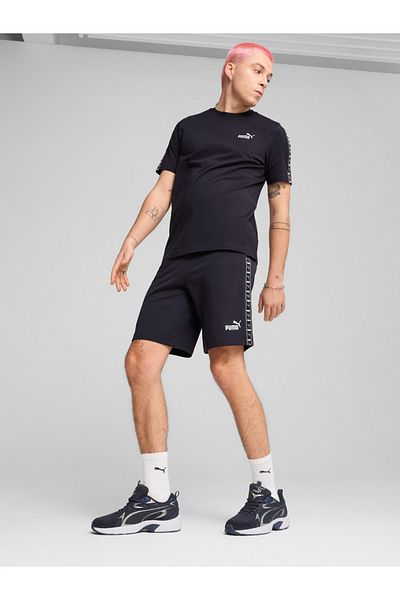 Puma Essential Logo Print Round Neck T-Shirt