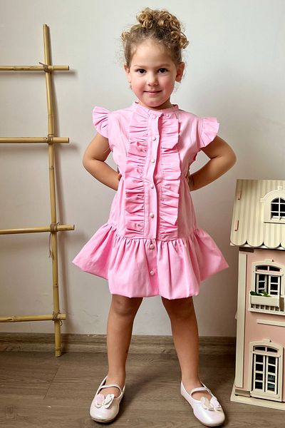 meqlife Pink Baoding Girl Dress
