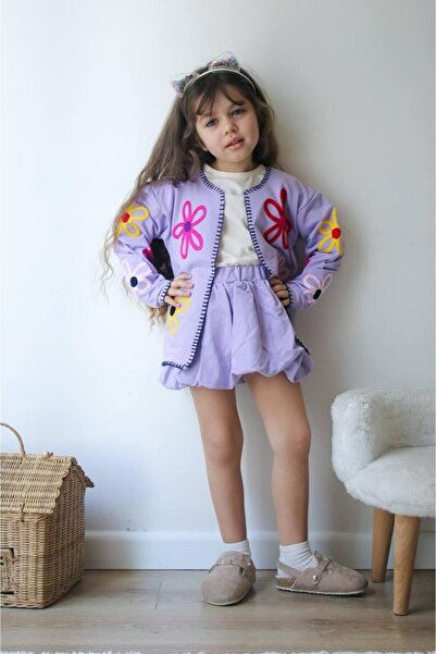 JELİBOOM KIZ ÇOCUK ETEKLİ TAKIM