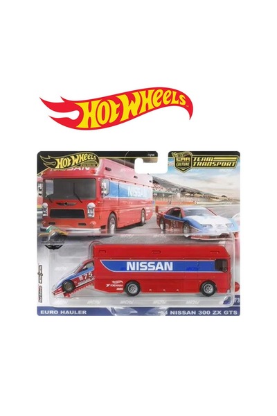 HOT WHEELS Premium Car Culture Team Transport Euro Hauler / '94 Nissan 300 ZX...