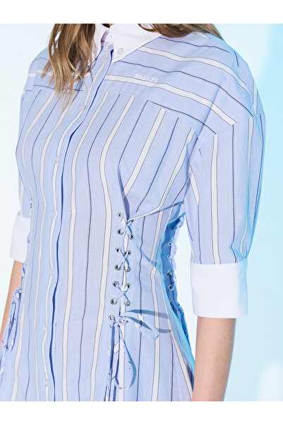 Sagaza Studio Ss6045 Elle Korse Detaylı Mini Elbise