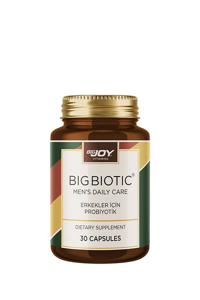 Bigjoy Vitamins Bigbiotic Probiotic Men's 30 Capsules (Special for Men)