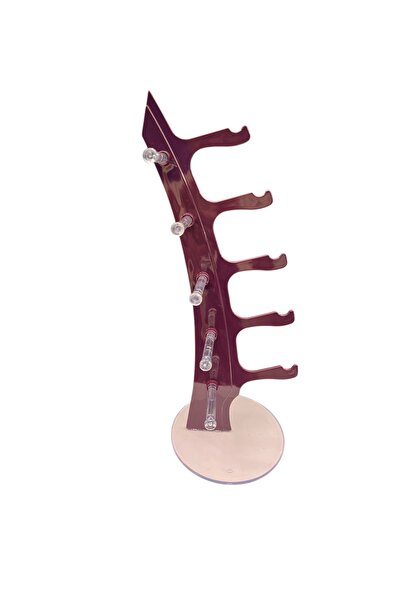 STAND MARKET Purple Sailing Model 5 Places Capacity Glasses Stand