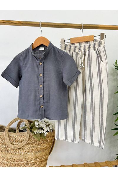 Boutique Sirena Boy's Muslin Set