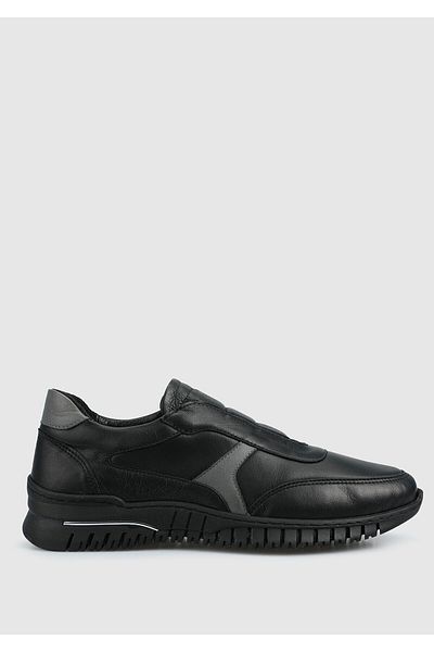 Eclipse Women's Sneakers - Black Leather