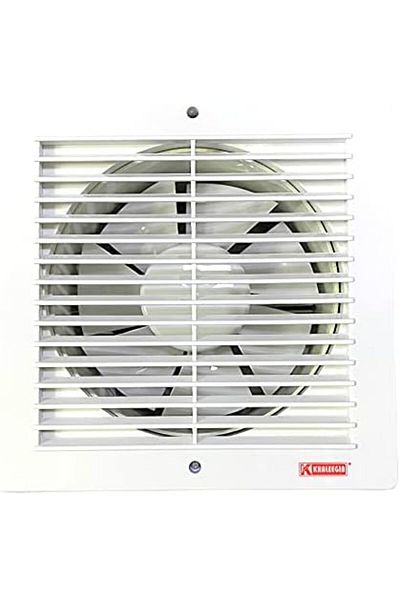 Generic KHALEEGIA 8" Ventilating Fan 200mm, 25W with Auto Shutter Powerful Exhaust for Home & Office