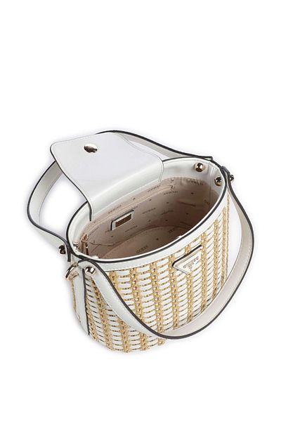 Guess Atalıa Crossbody Bucket Women's Multicolor Crossbody Bag Hwwg9647030-Ntw