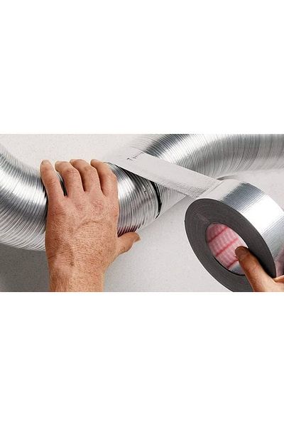 Asmaco 6 Pcs Asmaco Duct Tape, Grey, 48MM x 25 Yards