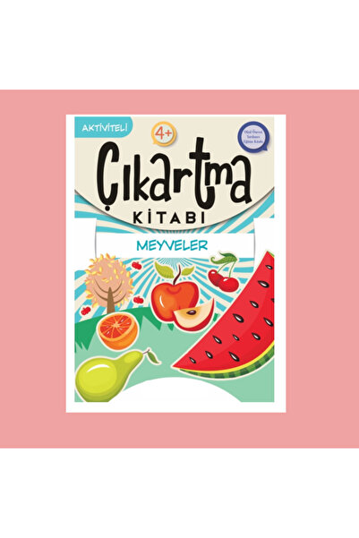 bookalemun yayınevi Activity Fruits Sticker Book