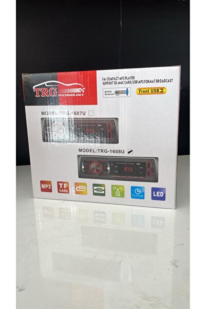 Trg OTO TEYP USBLİ ŞARJLI MODEL:TRG-1608U