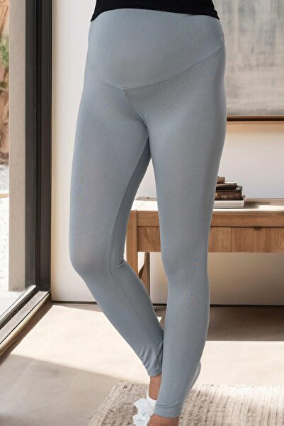 Mecit Pijama Mecit 1757 Gri Hamile Tayt