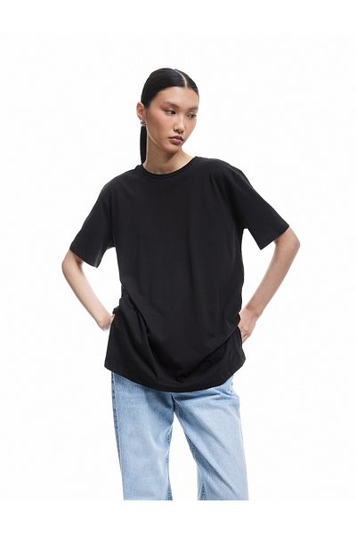 Koton Regular Fit Cotton Short Sleeve Crew Neck Basic T-Shirt