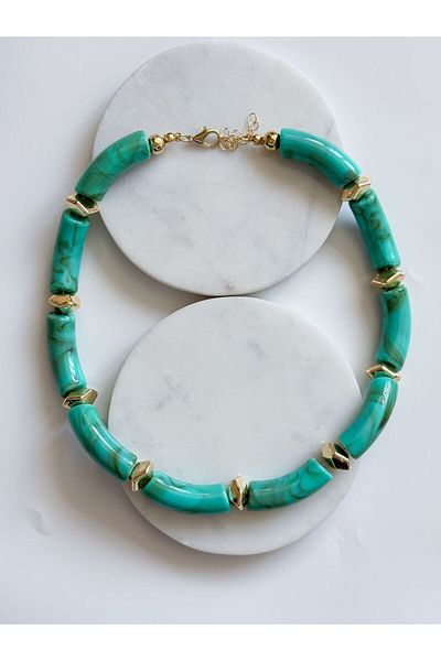 CHARMLUCKY Colorful Summer Necklace