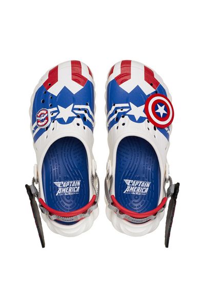 Crocs Saboți Echo Captain America Sam Wilson Clog Alb - Alb 42-43 Eu - M9/w11 Us