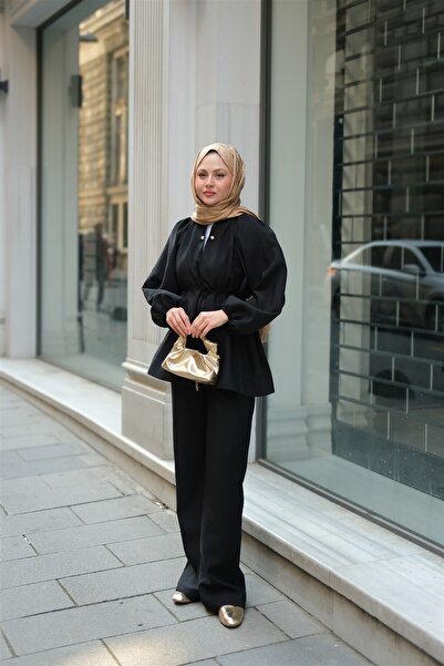 LOCCO Women's Olivia Pearl Suit Black