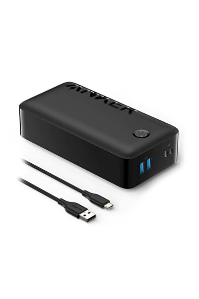 Anker انكر بوربانك 347 بور كور 40000 ملي امبير اسود