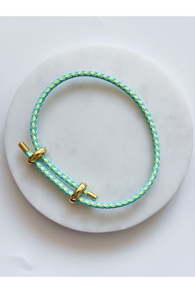 CHARMLUCKY STEEL COLORED BRACELET