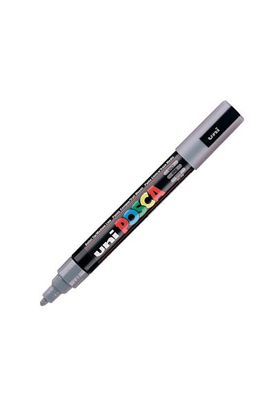 Banadabak Posca Pc-5M Marker 1.8-2.5 mm Gray Bullet