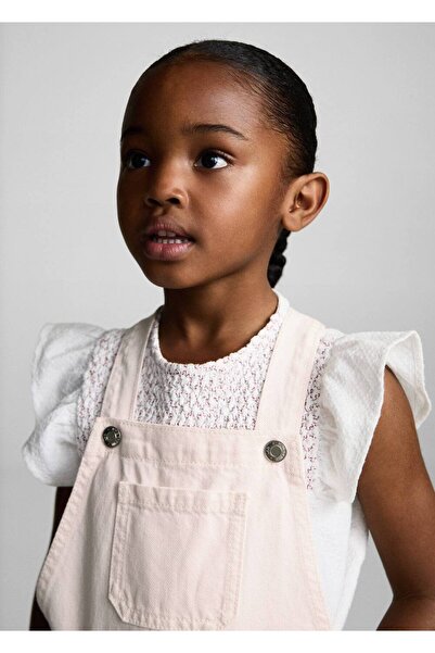 MANGO Baby Denim Shorts Salopet