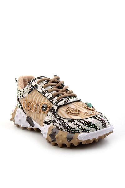 Bambi Tenis de damă Beige Drop K 01678015887