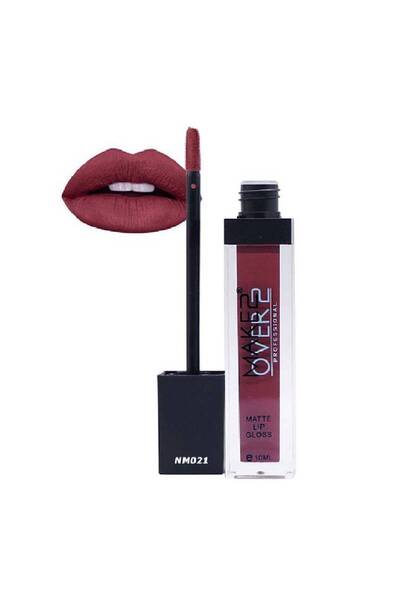 Makeover22 احمر شفاه سائل مطفي من ميك اوفر22 - NM021