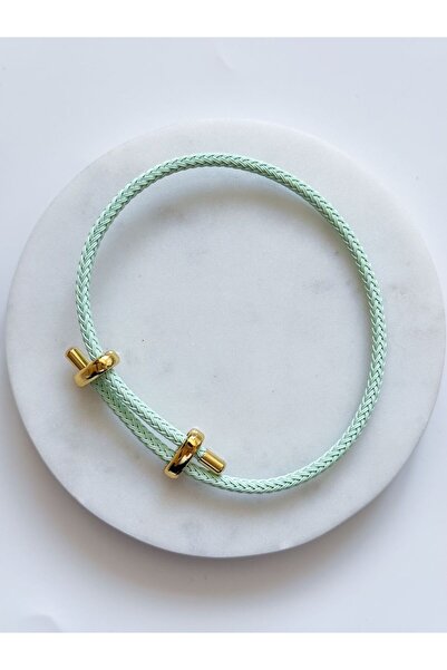 CHARMLUCKY STEEL COLORED BRACELET