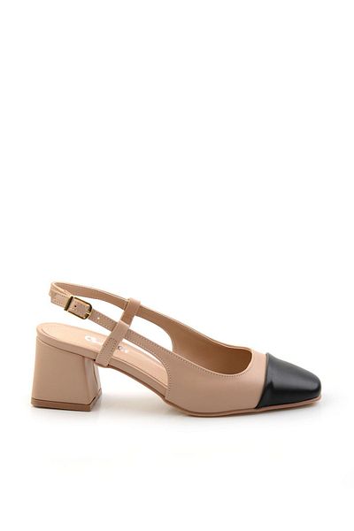 Bambi Nude Black Women's Classic Heeled Shoes K 01992152909