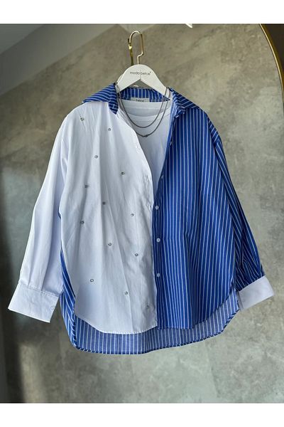 modabetce Cămașă cu detaliu Diamond Line