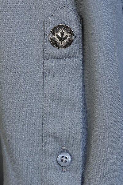 Paul Martin Canadian Paul Martin Knitted Fabric Straight Pattern Men's Shirt Pm3522R11