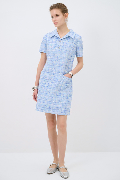 adL Cepli Mini Elbise