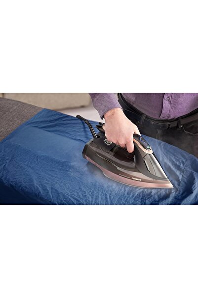 Philips Azur 8000 Series Steam Iron - 3000W, 260 g Turbo Steam Boost, No Burns, 80 g Continuous Stea