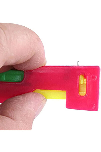 abnturk EL IĞNESİ IPLİK GEÇİRME APARATI - 3 Adet Iğneye Kolay Ip Geçirme Aparatı