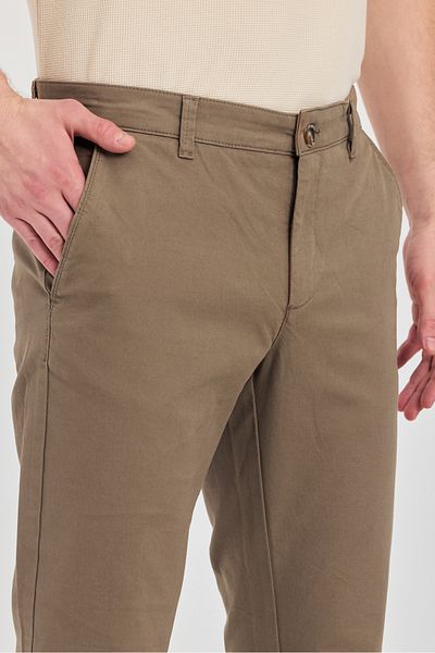 Frappoli Milano Ανδρικό βιζόν βαμβακερό Lycra Slim Fit Pantalon