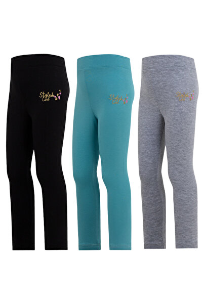 Timi Kids Devojčice, 3-dijelni kul komplet sa tekstom na konopcu B Štampano L...