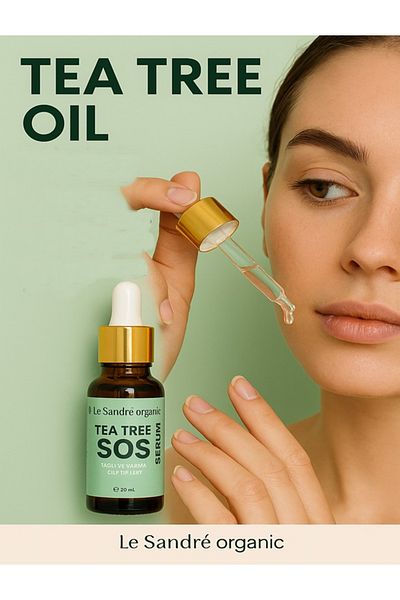 Le'Sandre Organics 20 مل زيت شجرة الشاي - مصل الصلصة