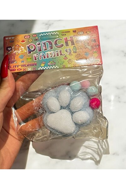 Kostbar Kedi Patisi - Taba Lapka - Squishy - Stress Oyuncağı - Sukuşi - Rainbow