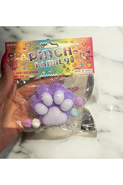 Kostbar Kedi Patisi - Taba Lapka - Squishy - Stress Oyuncağı - Sukuşi -Beyaz