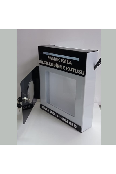 miraj reklam Black Plexi A-4 Ramak Kala Box