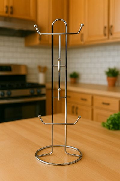 teknikmetal 6-Piece Mug Cup Hanger