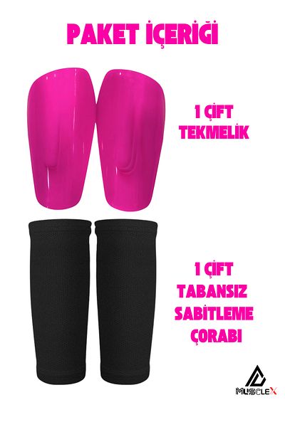 Musclex Spor Tekstil Παιδικό Επαγγελματικό Σιαγόνι με Κάλτσες |   Ποδοσφαιρικό Ποδοσφαιρικό & Αθλητικός Εξοπλισμός |   Προστατευτικό καβάλου