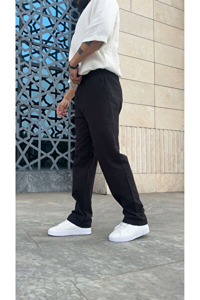 PEERLESS STORE Lızalı Keten Baggy Pantolon