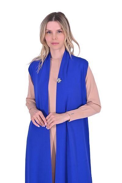 Invee Invee 6136 Knitwear Vest - Sax