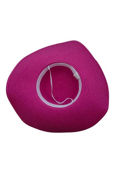 Aware Time Women's Straw Fedora Hat