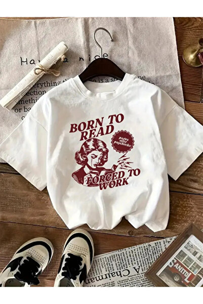YOHO SPORT Tricou imprimat Born to Read