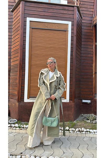 NUNU365COM Nunu by Natural Touch Oversize Trench Coat