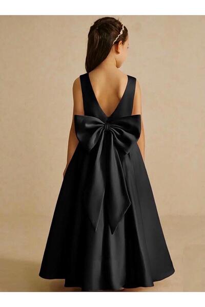 tuana ribbon detail backless dress