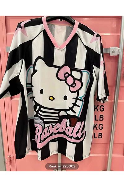 Touz Moda Kitty Detail Jersey Jersey