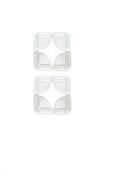 Practika 8-Piece Table Coffee Table Corner Protector Silicone - Child Protection Apparatus