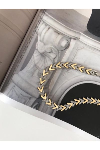 Ervalina Standard Bracelet Vip Stone Classic Double Color Quality Cut V